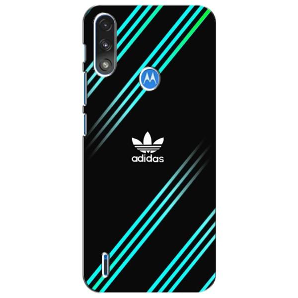 Чохли Адидас для Motorola Moto E7i / E7 Power (AlphaPrint) – Адідас з полосами