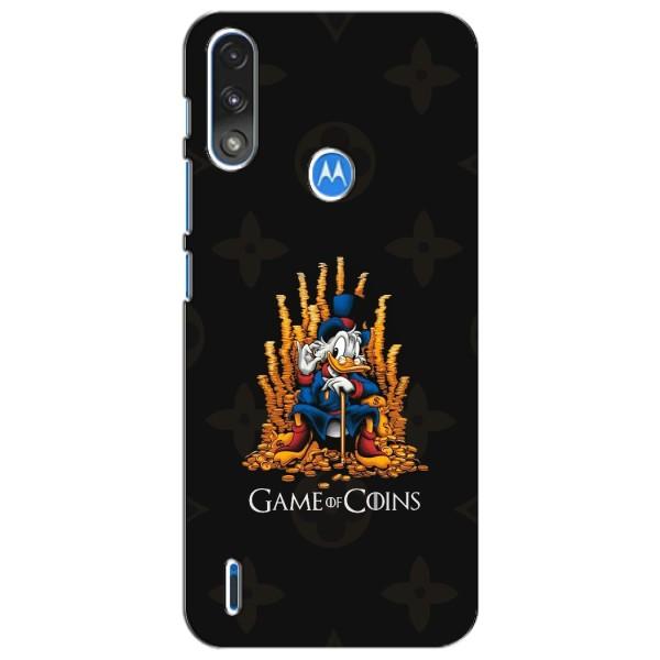 Чехли для Motorola MOTO E7i / E7 Power - Скрудж МакДак Louis Vuitton (PREMIUMPrint) – Король грошей