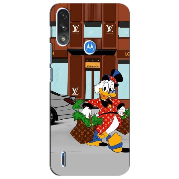 Чехли для Motorola MOTO E7i / E7 Power - Скрудж МакДак Louis Vuitton (PREMIUMPrint) – Скрудж ЛВ