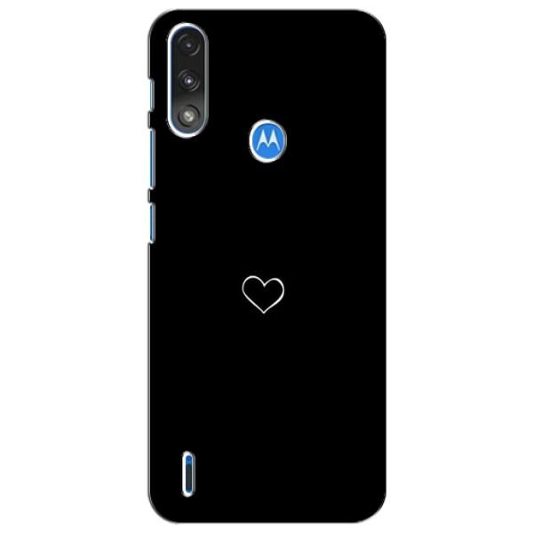 Чехлы для любимой на Моторола Мото е7і / е7 павер (VPrint) – Маленьке сердечко