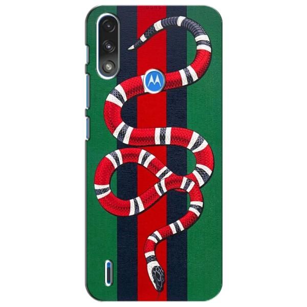 Чехлы ГУЧЧИ для Моторола Мото е7і / е7 павер (AlphaPrint) – Gucci змия