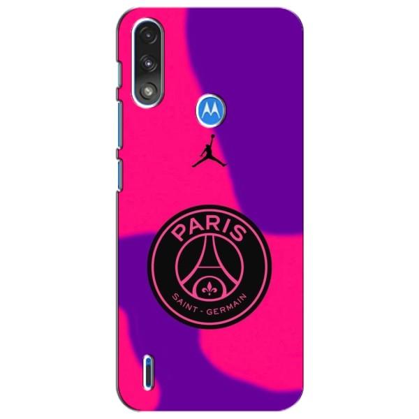 Чохли PSG для Motorola Moto E7i / E7 Power (AlphaPrint) – яскравий ПСЖ