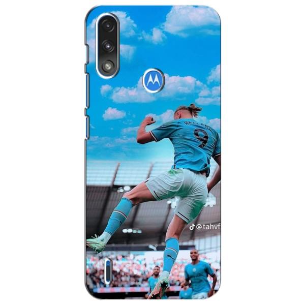 Чехлы с футболистом Ерлинг Холанд для Motorola Moto E7i / E7 Power (AlphaPrint) – Эрлинг Холанд