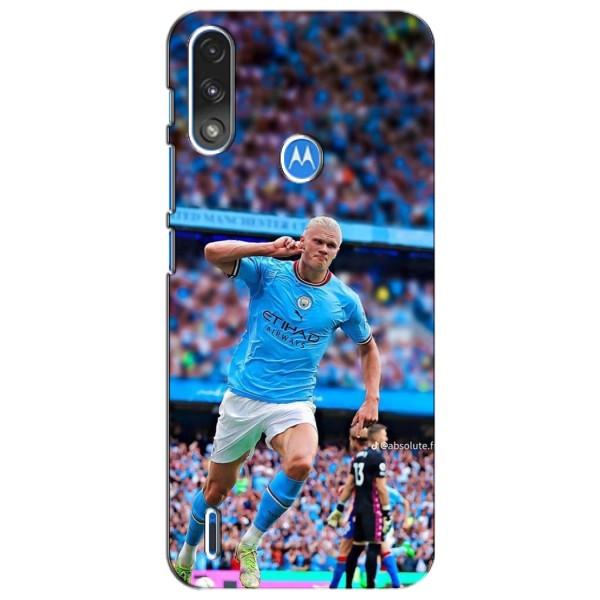 Чехлы с футболистом Ерлинг Холанд для Motorola Moto E7i / E7 Power (AlphaPrint) – фанаты Холанда