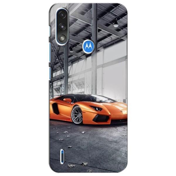 Чехлы с Машинами на Моторола Мото е7і / е7 павер (VPrint) – Sport Car