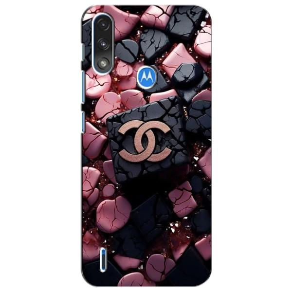 Чехол (Dior, Prada, YSL, Chanel) для Motorola MOTO E7i / E7 Power – Шанель