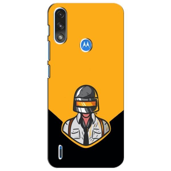 Чеjхол PUBG для Моторола Мото е7і / е7 павер (AlphaPrint) – Пабг в шоломі