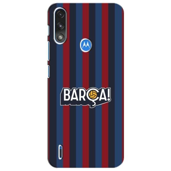 Чехол для Motorola Moto E7i / E7 Power (Барселона) – BARCA