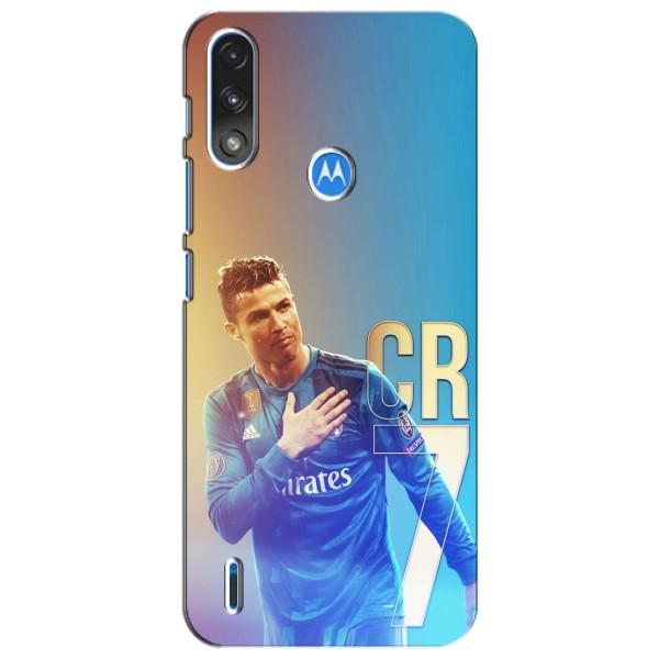 Чохол Кріштіану Роналду для Motorola Moto E7i / E7 Power (AlphaPrint) – CR7 Real