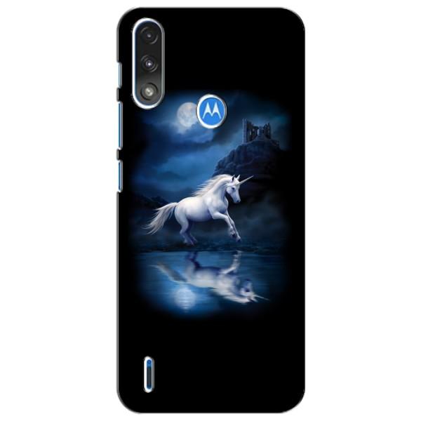 Чохол для Моторола Мото е7і / е7 павер - (Єдинорожки - Новинки) (AlphaPrint) – Єдиноріг