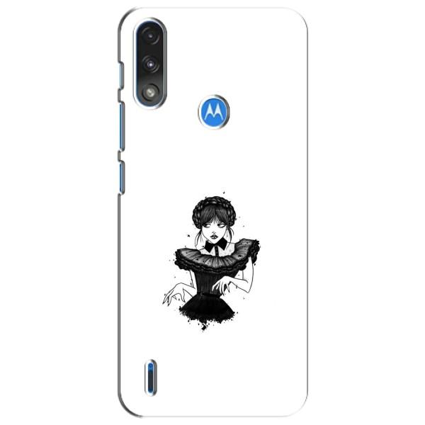 Чохли Венсдей на Motorola Moto E7i / E7 Power Уенсдей (AlphaPrint) – танець Венздей