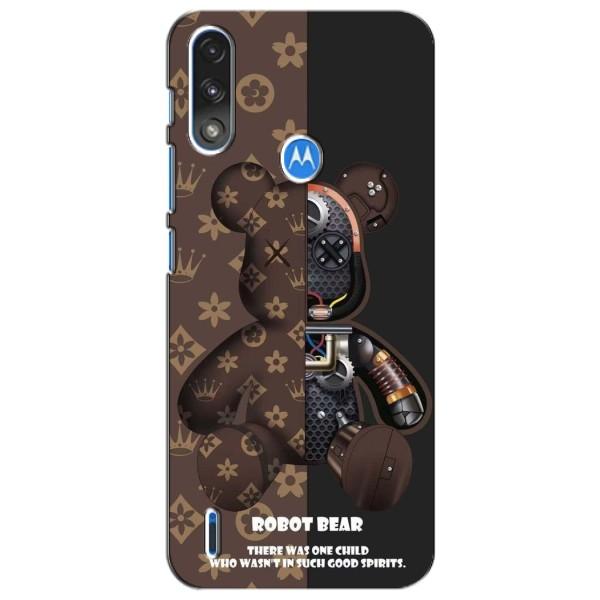 Круті Чохли Луі Віттон для Motorola Moto E7i / E7 Power (AlphaPrint) – Ведмідь Луі Вітон