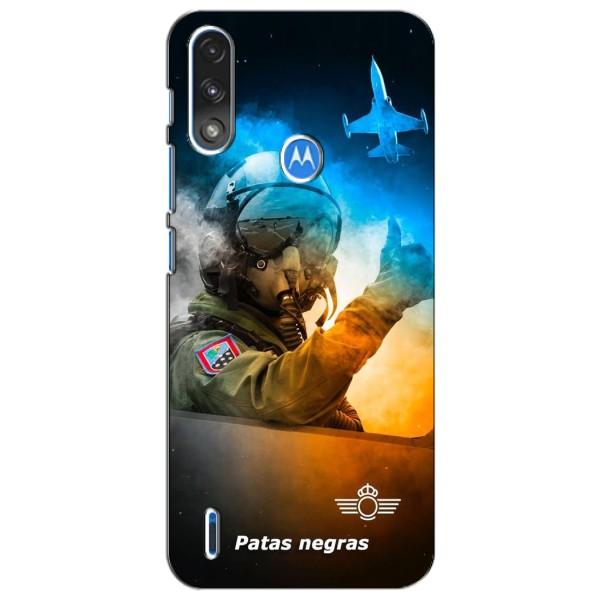 Захисні чохли (Призрак Киева) для Motorola Moto E7i / E7 Power (AlphaPrint) – Герой Києва