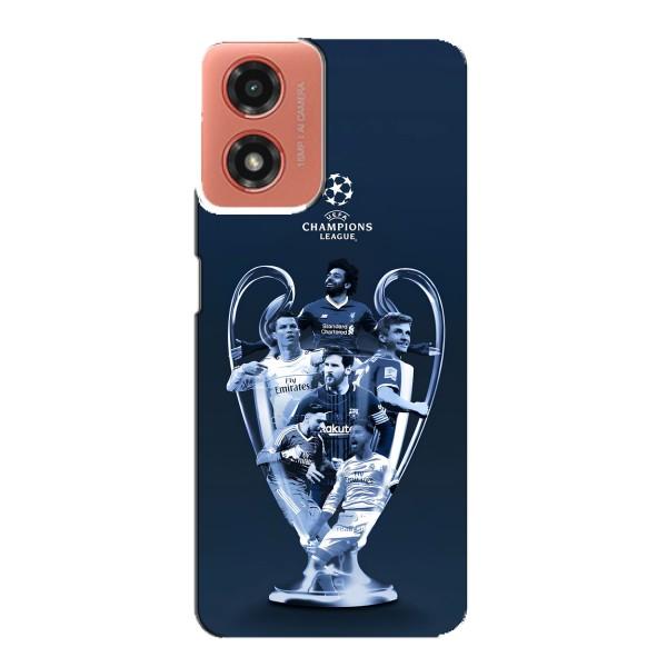 Чехлы для Motorola MOTO G04 (VPrint) - Футбольные клубы – Кубок ЛЧ