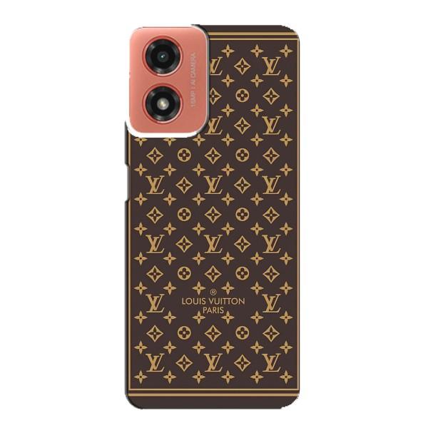 Чехлы Луи Витон для Motorola MOTO G04 (AlphaPrint - LOUIS VUITTON) – обои LV