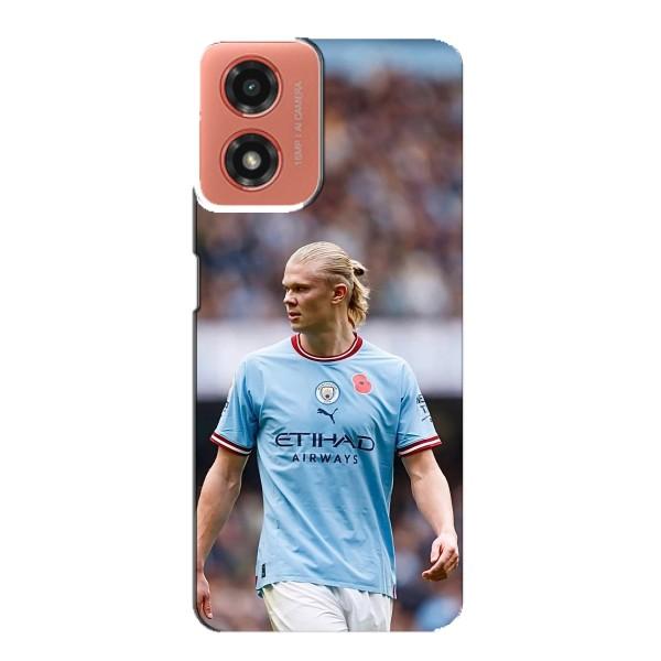 Чехлы с футболистом Ерлинг Холанд для Motorola MOTO G04 (AlphaPrint) – Эрлинг Холанд