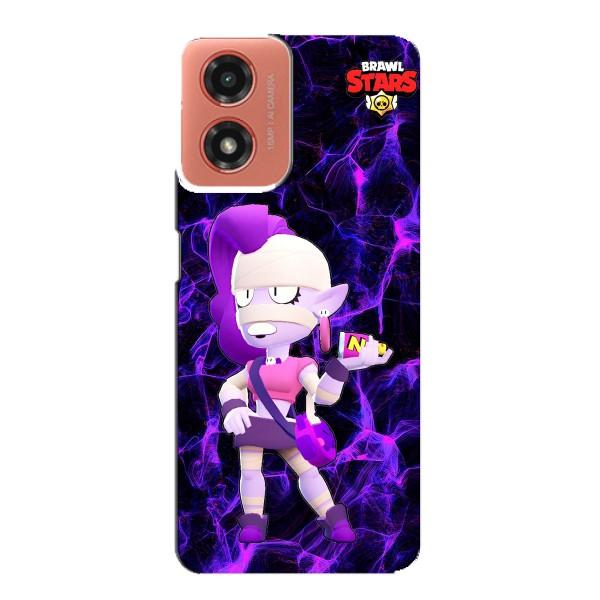 Чехлы Brawl Stars для Motorola MOTO G04 (AlphaPrint) – Емз Бравл Старс