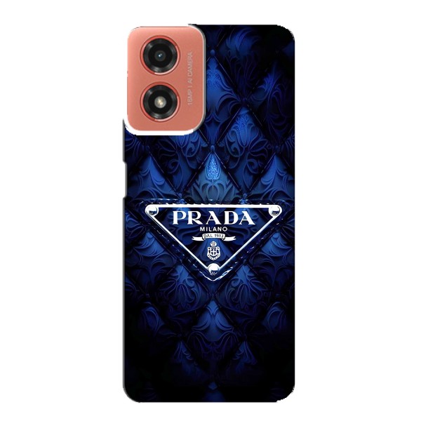 Чехол (Dior, Prada, YSL, Chanel) для Motorola MOTO G04 – Прада