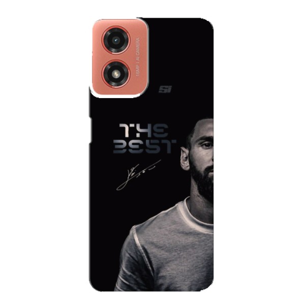 Чехол Месси футболист для Motorola MOTO G04 – The best Messi