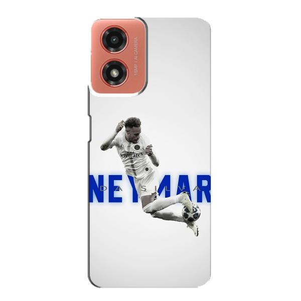Чохол Неймар для Motorola MOTO G04 (AlphaPrint) – Бразилець Неймар
