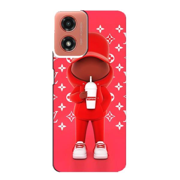 Крутые Чехлы Луи Виттон для Motorola MOTO G04 (AlphaPrint) – Модный стиль