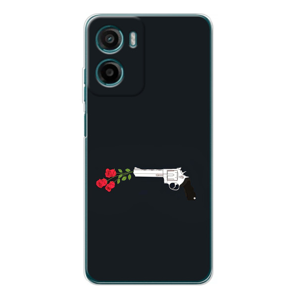 Чехлы (ART) Цветы на Motorola Moto G05 (VPrint) – Неожиданные цветы