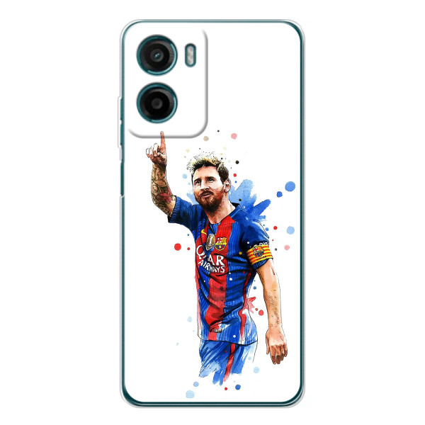 Чехлы Месси для Motorola Moto G05 (AlphaPrint) – Лео Месси