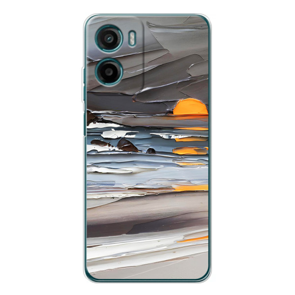 Чехол с картинкой (Стильные) для Мото G05 - (AlphaPrint) – Пастель