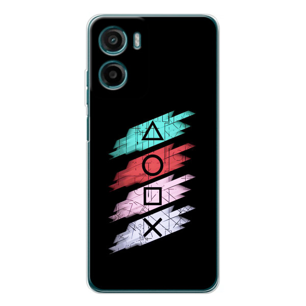 Чехол КИБЕРСПОРТ для Motorola Moto G05 – Значки Sony