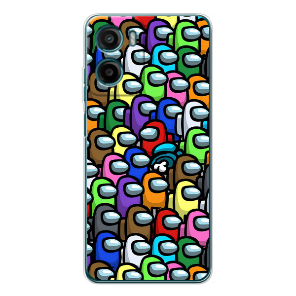 Чохли Амонг Ас для Motorola Moto G05 (AlphaPrint) – Убитий