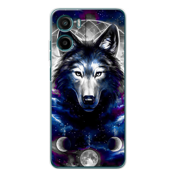 Защитные чехлы для Мото G05 (AlphaPrint) (ХИТ продаж) ВОЛК – Волк