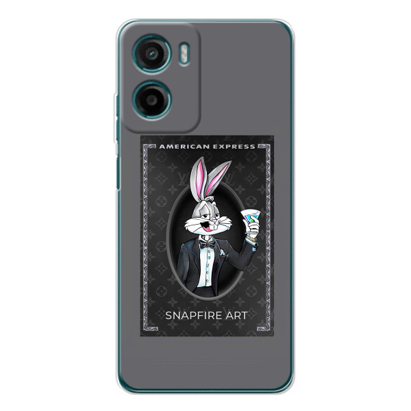 Брендновые Чехлы для Motorola Moto G06 Power - (PREMIUMPrint) – Бакс Бани LV