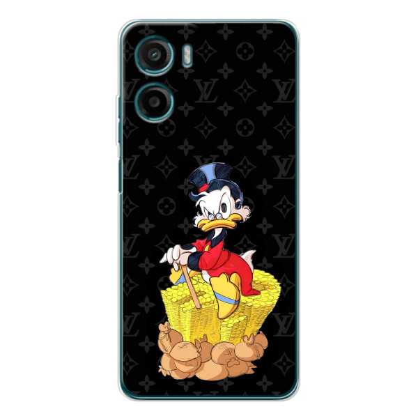 Чехли для Motorola Moto G06 Power - Скрудж МакДак Louis Vuitton (PREMIUMPrint) – Богатство Макдака