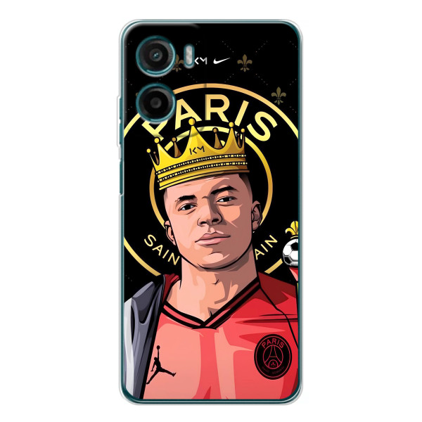 Чохол (TPU) з Футболістом на Motorola Moto G06 Power – Mbappe King
