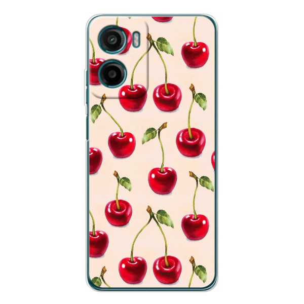Чохли з фруктами для Motorola Moto G06 Power (VPrint) – Черешня