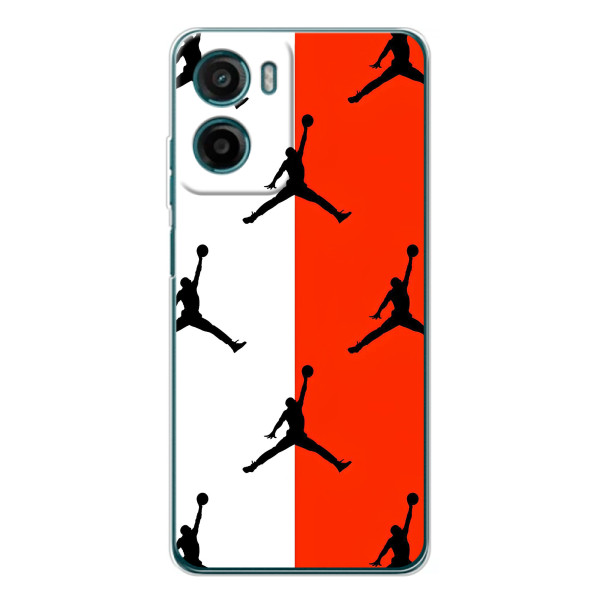 Чехлы для Motorola Moto G06 Power - с картинкой JORDAN (AlphaPrint) – Лого Джордан