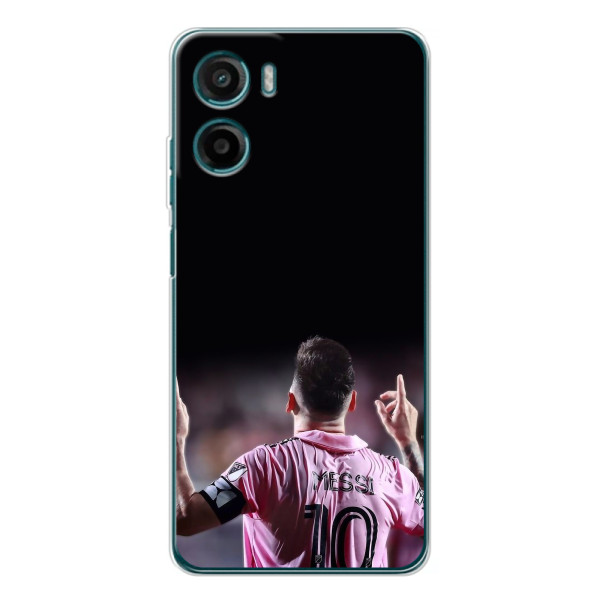 Чохол Мессі футболіст для Motorola Moto G06 Power – Мессі в Інтер