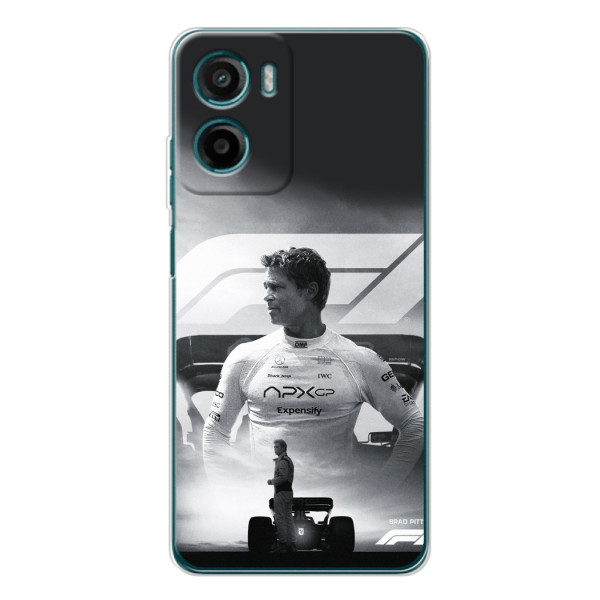 Чехол с прнтом Формула 1 на Motorola Moto G06 – Фон Формула-1