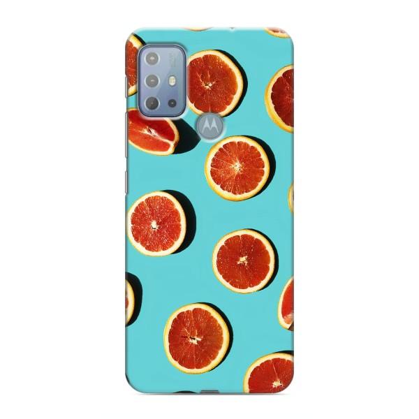 Чехлы с Фруктами для Motorola MOTO G10 (VPrint) – Грейпфрут