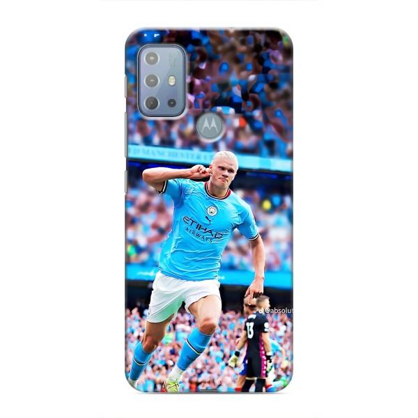 Чехлы с футболистом Ерлинг Холанд для Motorola MOTO G10 (AlphaPrint) – фанаты Холанда