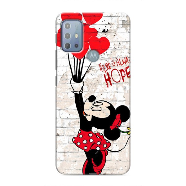 Чехол Disney Mouse Motorola MOTO G10 (PREMIUMPrint) – Heart Minni