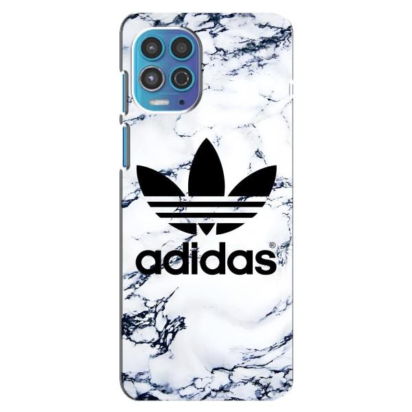 Чохли Адидас для Motorola MOTO G100 (AlphaPrint) – Адідас на мраморі