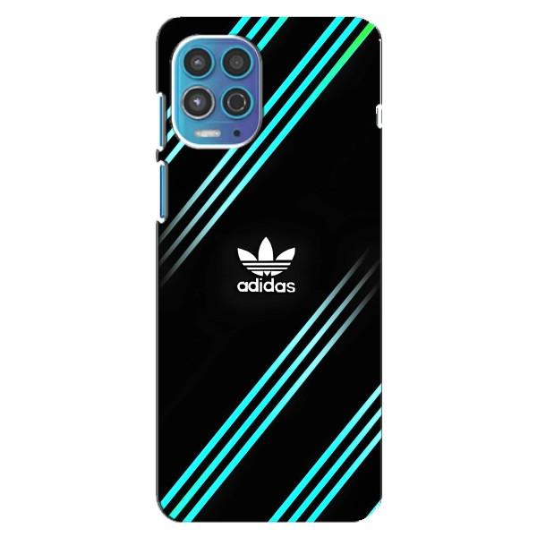 Чохли Адидас для Motorola MOTO G100 (AlphaPrint) – Адідас з полосами