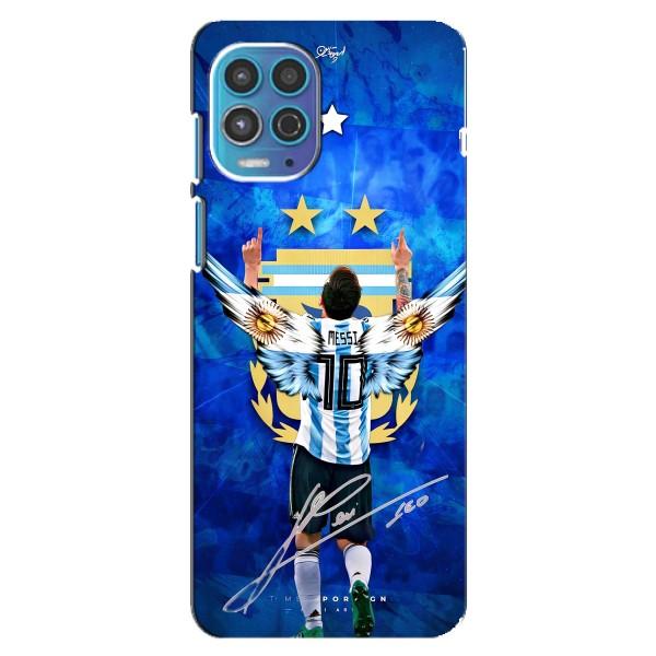 Чохли для Motorola MOTO G100 (Leo чемпіон) (AlphaPrint) – Мессі збірна