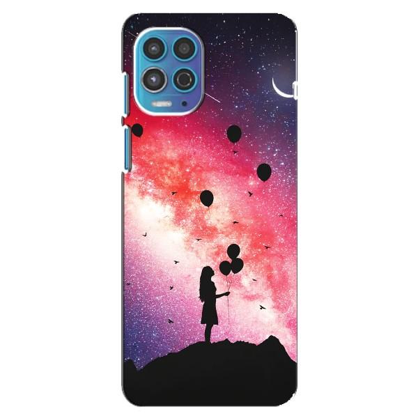 Чехлы для любимой на Моторола Мото джі 100 (VPrint) – З Кульками