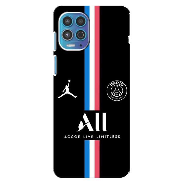 Чохли PSG для Motorola MOTO G100 (AlphaPrint) – футболка ПСЖ