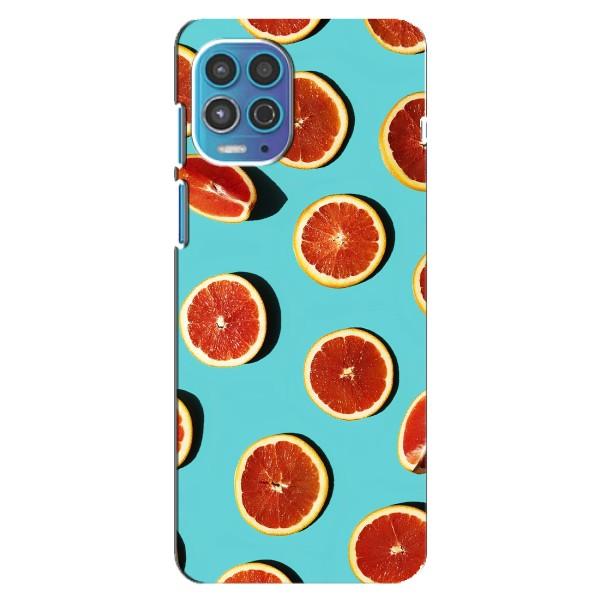 Чехлы с Фруктами для Motorola MOTO G100 (VPrint) – Грейпфрут