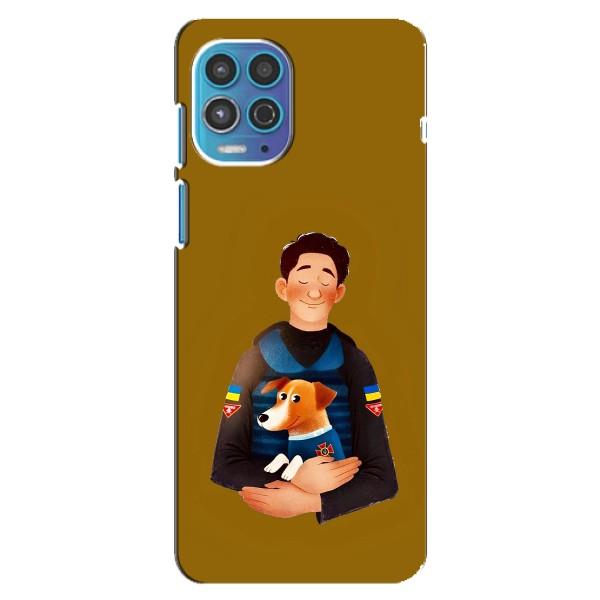 Чохли з картинкою собаки Патрон для Motorola MOTO G100 (AlphaPrint) – ЗСУ Патрон