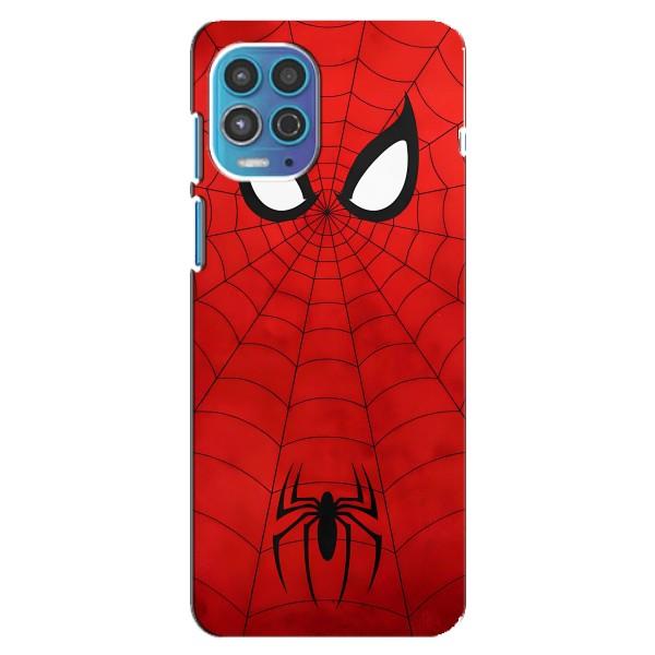 Чохол з людиною павуком для Motorola MOTO G100 - (AlphaPrint) – Павук (Марвел)