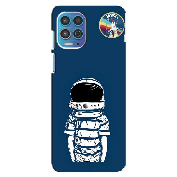 Чохол NASA для Motorola MOTO G100 (AlphaPrint) – Хлопчик в шоломі